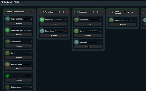 WasApp - Chatbot - Marketing - Conversation Flows screenshot 3
