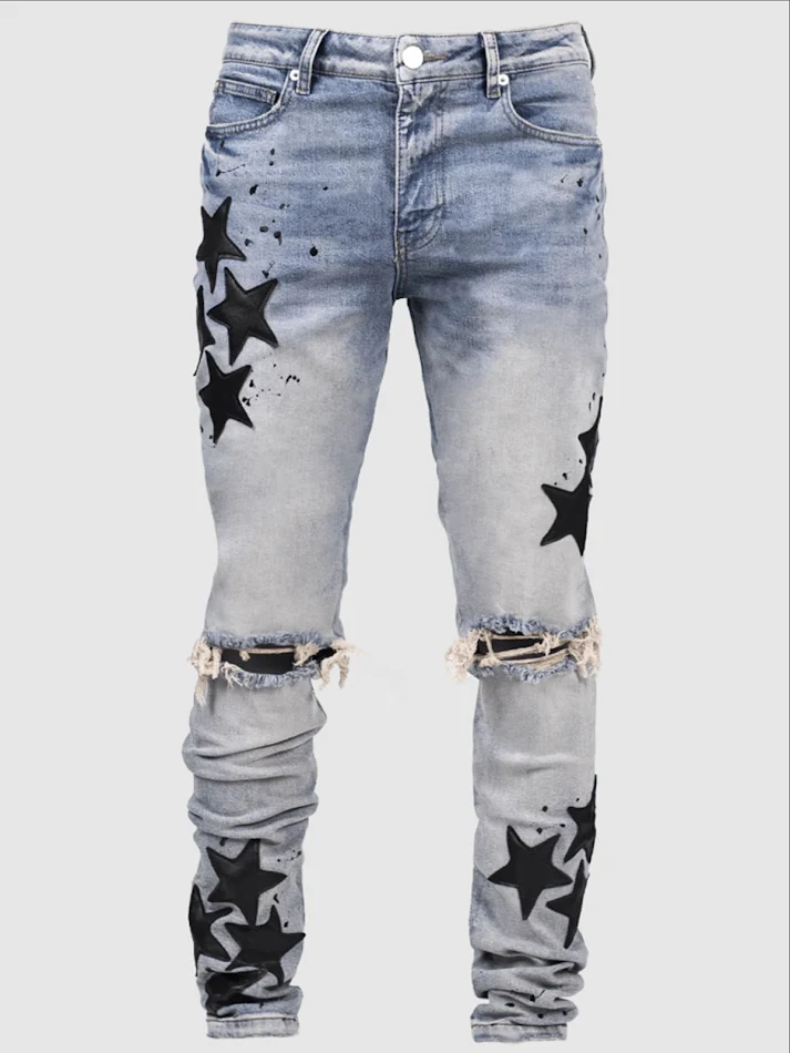 Jean XINGX Slim Stretch Homme, Confort et Style Impeccable. Coupe slim, extensible et confortable. Parfait pour un look moderne et une liberté de mouvement optimale.