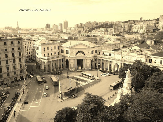 Stazione e veduta della città di dst56