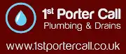 1st Porter Call Plumbing & Drains Logo