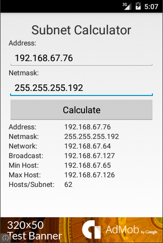 Subnet Calculator