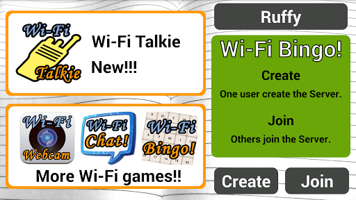 Wi-Fi Bingo 多人賓果遊戲