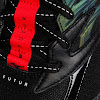 futur x mizuno wave prophecy black high risk red