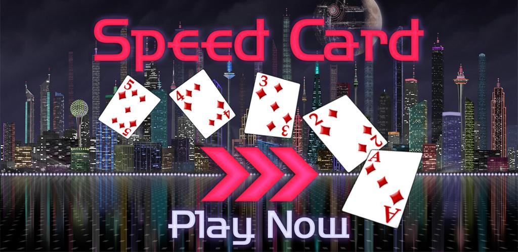 Speed Card game. Tesseractmobile.