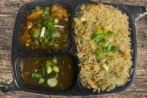 Chilly Chicken Rice Combo