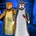 Scary Granny cat : horror game