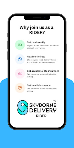 Screenshot Skyborne Partner App