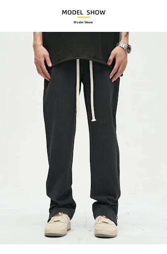 Title 2, Mens All-Match Small Zipper Casual Pants Versa...
