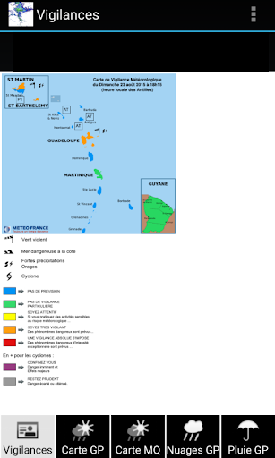 Météo Guadeloupe et Martinique