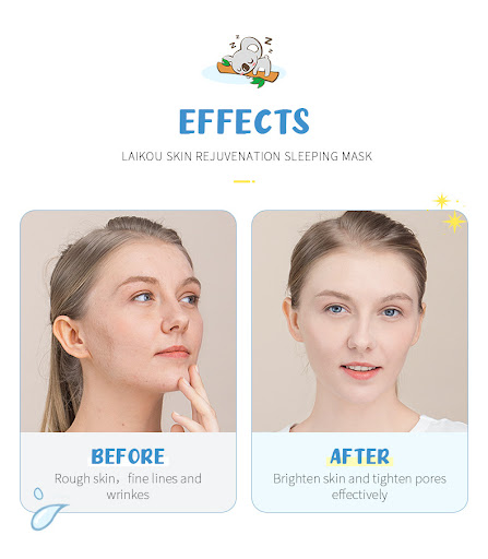Title 2, Clean Sleep Facial Mask Sheet Wake up to clean...