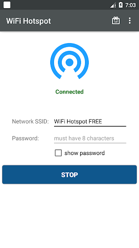 Screenshot WiFi Hotspot - Share Internet