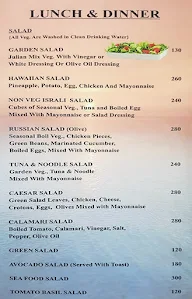 Sunset menu 2