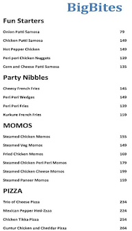 BigBites menu 1