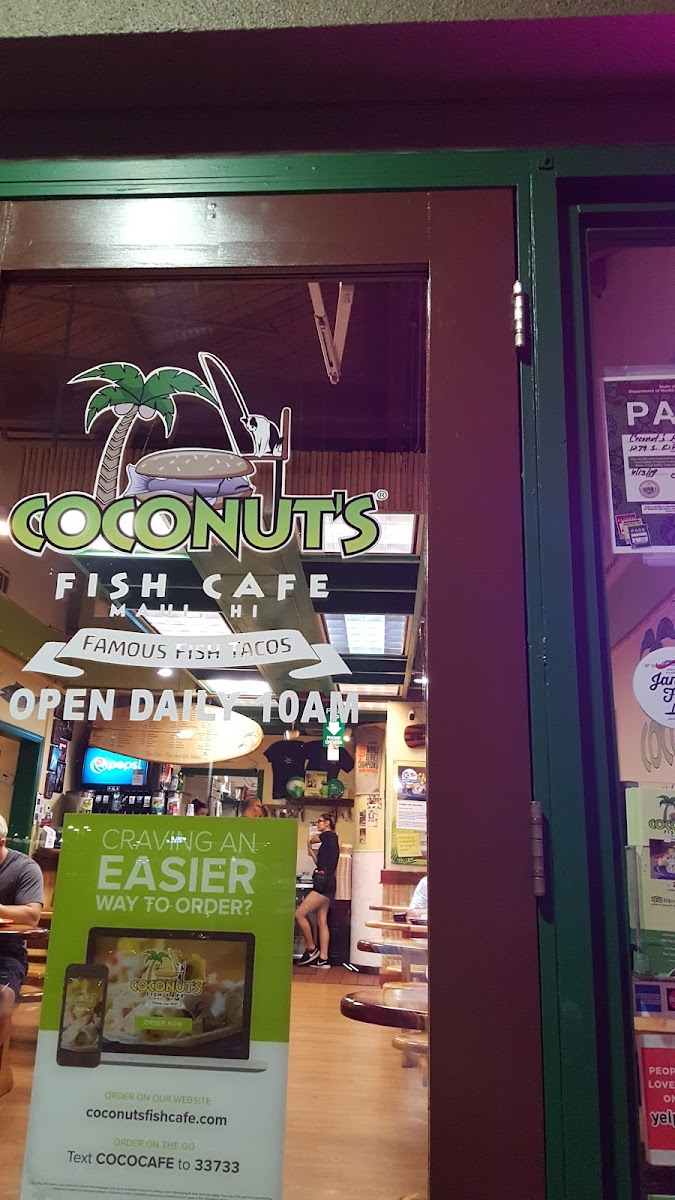 Gluten-Free at Coconuts Fish Cafe