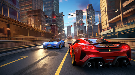 Screenshot Fast Car Driving - Street City