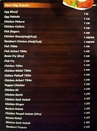 Dawat - Hotel Puneet International menu 1