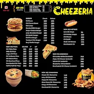 Cheezeria menu 1