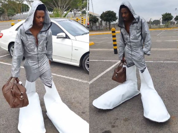 Eric Omondi to auction his shoes to fund Stivo Simple Boy