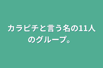 カラピチと言う名の11人のグループ。