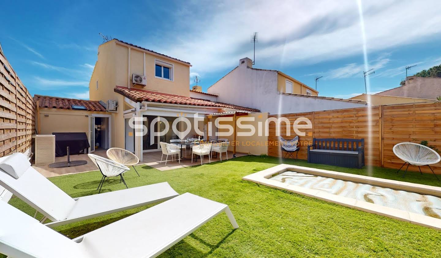 House with pool and terrace Le Cap d'Agde