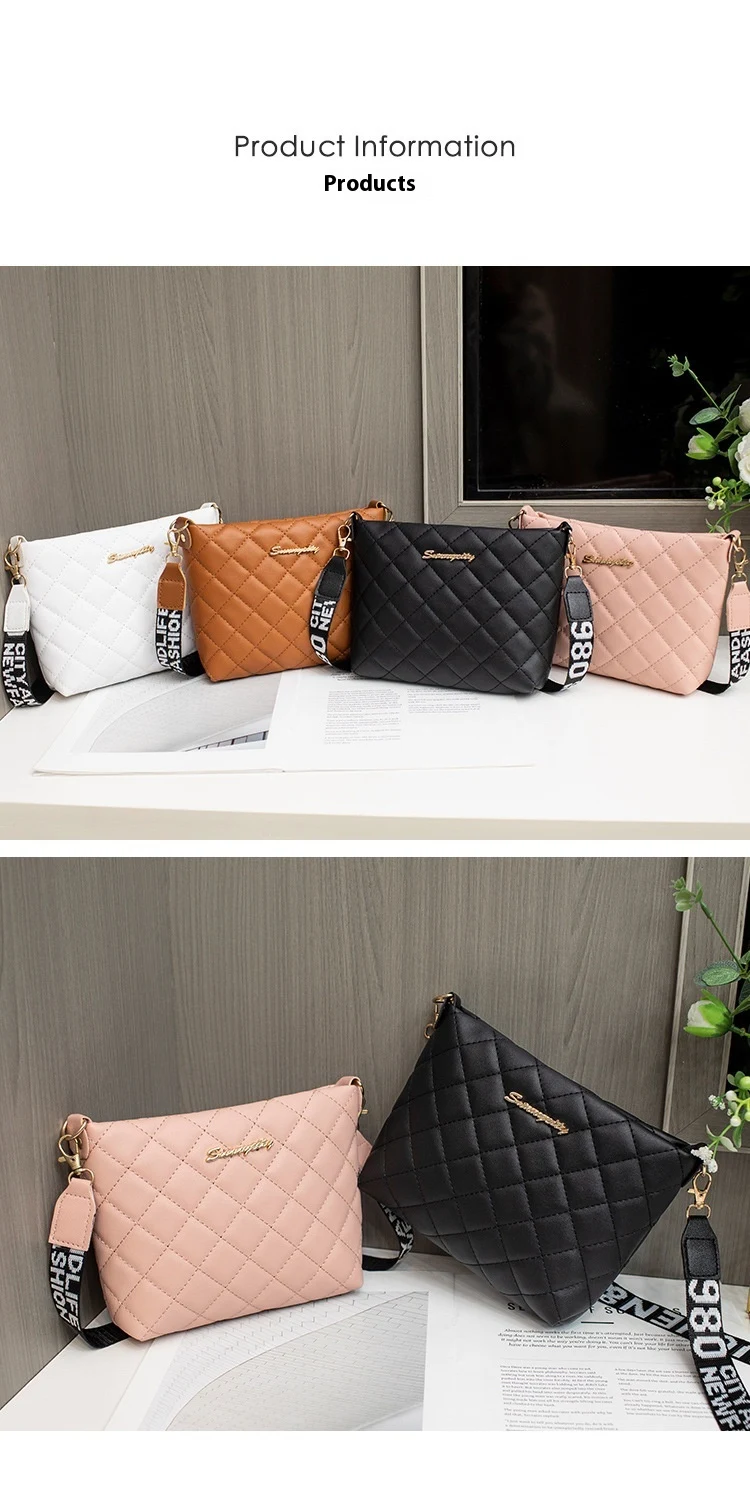Title 5, Kleine Messenger Bag voor Dames Lingge Borduurw...