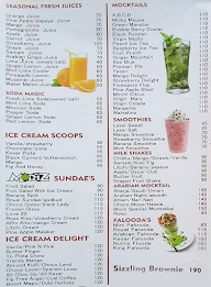 Moriz Restaurant menu 1