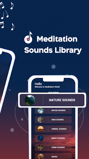 Screenshot Meditation Sounds