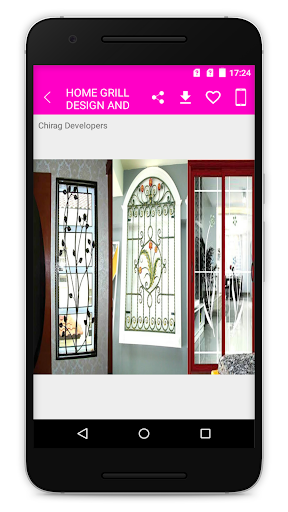 Home Grill Design and Metal Door