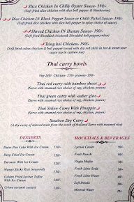 D.R Chinese Hot menu 4