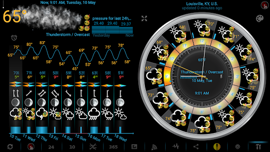 eWeather TV, Radar, Alerts screenshot for Android