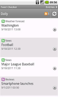 RSS reader - Feed Checker(圖2)-速報App