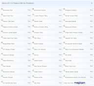 S S Palace (Old Ss Paradise) menu 4