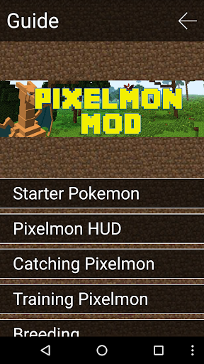 Pixelmon Mod for Minecraft Pro