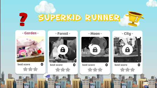 Superkid Runner 1.1 APK + Mod (Unlocked) for Android