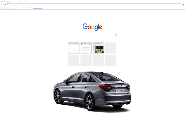 Hyundai Sonata chrome extension