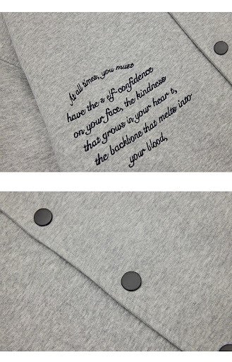 Title 18, American Retro Embroidered Baseball Uniform Jac...