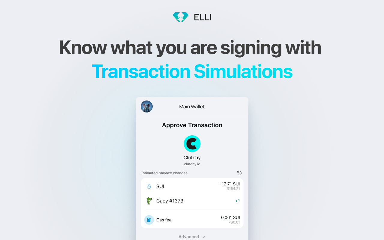 Elli - Sui Wallet Preview image 4