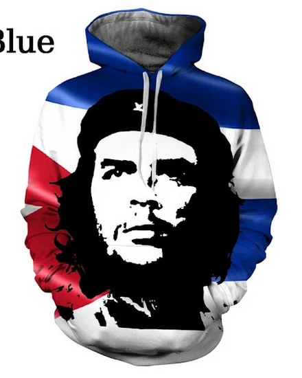 Hoodies Che Guevara Hero 3d Print Sweatshirts Men Women H... - 2