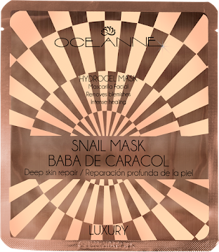 Mascarilla Facial Velo Oceanne Hidrogel Baba de Caracol x 1 und