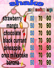 Fresh Juice & Shake menu 2