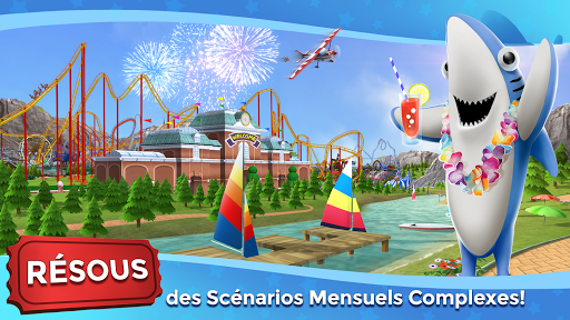 Code Triche RollerCoaster Tycoon Touch - Parc d'attractions APK MOD 4
