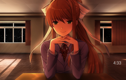 Just Monika Screen Saver : DDLC Preview image 0