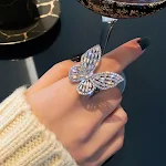 Butterfly Ring A3544