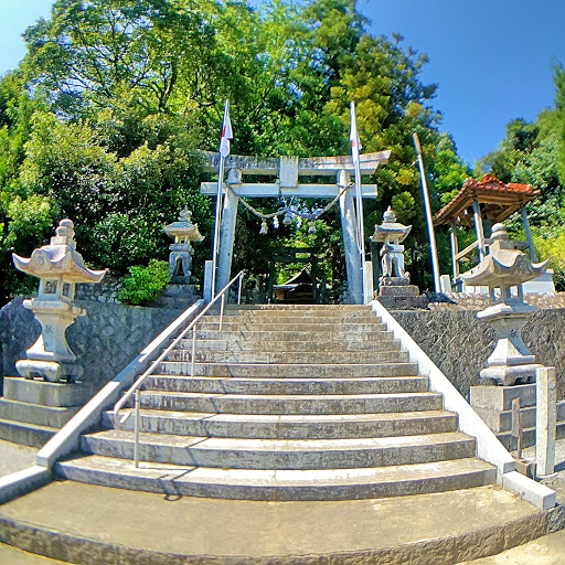 青景八幡宮 鳥居