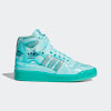 jeremy scott x adidas forum hi aqua