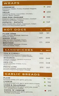 Sardarji Bakhsh Coffee & Co. menu 6