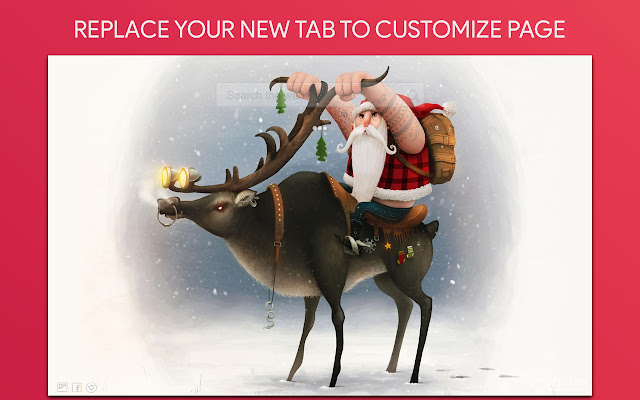 Christmas Wallpaper HD Custom New Tab