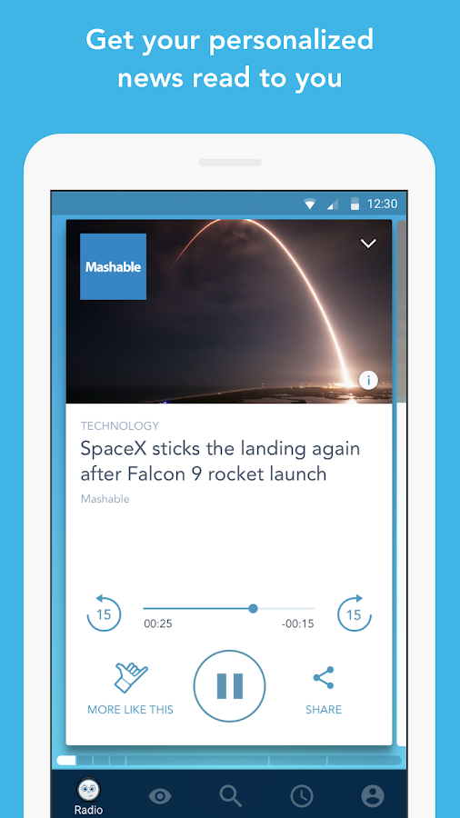   Otto Radio for news & podcasts- 스크린샷 