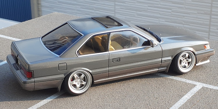 S.Tスポーツ✌️さんが投稿したレパードF31・プラモ・9月もよろしくお願いします。・プラモデルに関するカスタム事例の投稿画像2枚目