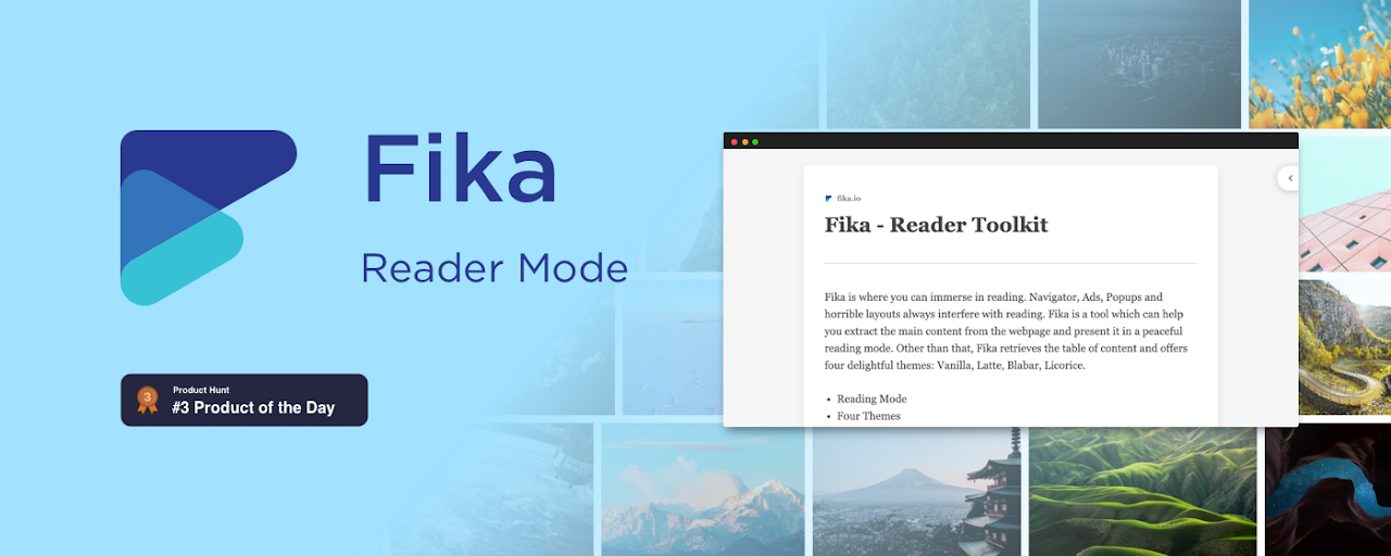 Fika - Reader Mode Preview image 2